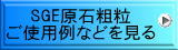 SGE原石粗粒のご使用例を見る。